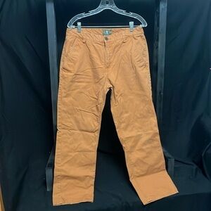 Timberland- khaki style pants in burnt orange color